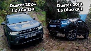 Duster 3 1.2 4x4 vs Duster 2 1.5 dCi 115 4x4 Off road