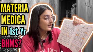 HOW TO STUDY MATERIA MEDICA IN 1st  YEAR BHMS| NHMC DELHI