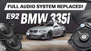 BMW 335i E92 Sound System Upgrade | Audison