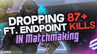 Dropping 87 kills in CSGO MM HvH ft. endpoint Lua | 1v2 HvH with gamesense | Full gameplay