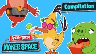 Angry Birds MakerSpace | Compilation - S1 Ep1-5