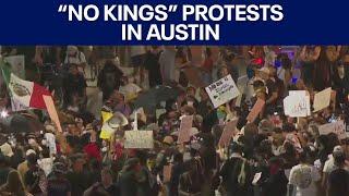 'No Kings" protests in Austin | FOX 7 Austin