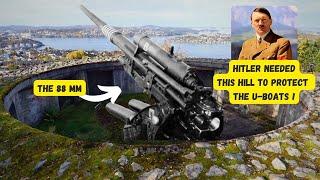 Hitler wanted 88 mm`s on the top of this SPECTACULAR WWII location !