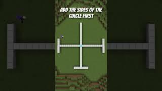 How to build CIRCLES in Minecraft!