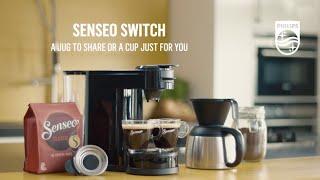 Senseo Switch coffee machine is a real 2-in-1 coffee maker | Philips | HD7892