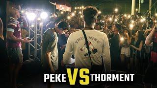 ( SEU PAI CH#IR0 O P# DO SALGUEIRO  ) PEKE VS THORMENT [GRANDE FINAL ] 522º Batalha do Tanque | RJ