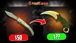 We Try to PROFIT With LOW BUDGET on Hellcase!? (Hellcase Promo Code 2023)