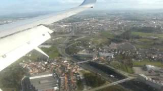 Windy landing at Porto (OPO) / Unruhige Landung in Porto