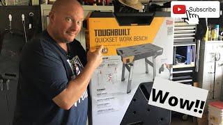 @ToughBuilt quickset work bench review, @THETIMINATORTHETOOLMAN