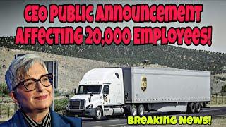 Breaking News! 45 Days Notice Before Closure! Affecting 20,000 Employees ( Mutha Trucker News)