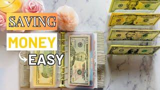 How to Save Money with Savings Challenges | Easy to Save | #cashstuffing #budgeting #savingmoney