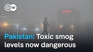 Health emergency declared over toxic smog in Pakistan and India | DW News