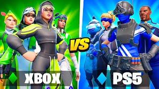 I Hosted a 4v4 PS5 vs XBOX Tournament In Fortnite!