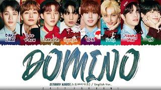 Stray Kids - 'DOMINO' (English Ver.) Lyrics [Color Coded_Eng]