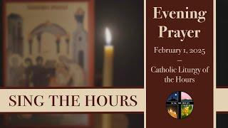 2.1.25 Vespers I, Saturday Evening Prayer of the Liturgy of the Hours (Candlemas)