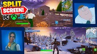 How To SPLIT SCREEN on Fortnite Chapter 5