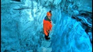 Walking Through An Ancient Ice Cave