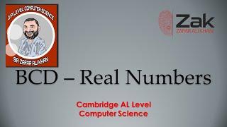 BCD Real Numbers | A/AS Level | By ZAK