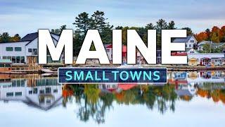 Top 10 Best Small Towns in Maine - Travel Video 2023