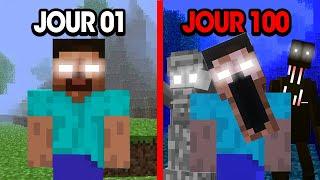 Survivre 100 Jours sur From The Fog Minecraft Hardcore [Film Complet]