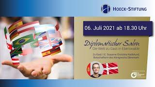 Diplomatischer Salon mit der Botschafterin des Königreichs Dänemark Susanne Christina Hyldelund