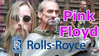 Wish You Were Here, Rolls Royce, Pink Floyd, Roger Waters, David Gilmour, Piazza Navona cover