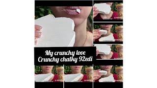 my crunchy love /chalk tile eating /edit  asmr