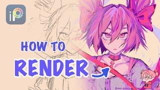 How To RENDER | Digital Art Tutorial