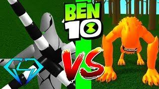 Roblox Ben 10 Arrival Of The Aliens Wildmutt VS Ghostfreak