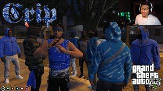 CRIPS vs BLOODS🩸 GANG WAR! | HOOD GANG LIFE ROLEPLAY! | GTA 5 RP!