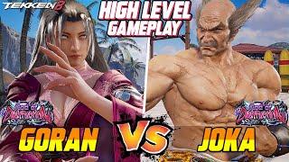 Tekken 8 – JOKA (#3 Ranked HEIHACHI) vs GORAN (Jun Kazama) – High Level Gameplay!