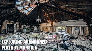 Exploring Abandoned Playboy Mansion - Crazy Indoor Pool - NOW DEMOLISHED