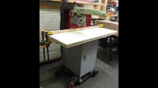 MR Sawdust Table for DeWalt Radial Arm Saw