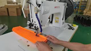 Extra heavy duty sewing machine for stitching super thick webbing slings (India)