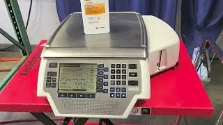 Lot 86 - Hobart Quantum ML28937BJ Digital Scale with Label Print and Labels