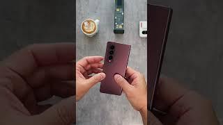 Exclusive Color Galaxy Z Fold 4 Unboxing!