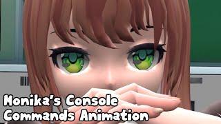 Monika's Console Commands Animation [ Giantess Vore ]