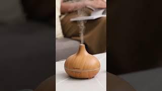 Holiday Gift Set - InnoGear Wood Grain Diffuser with essential oils set
