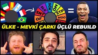 ÖNCE ÜLKE SONRA MEVKİ ÇARKI! // FIFA 23 ÜÇLÜ REBUILD // KARİYER MODU @UKarakullukcu @OnurOnline