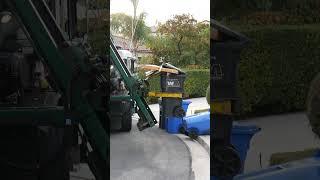 Garbage Truck Fail  #garbagecollection #garbagetruck #trash #truck #recycle #car #organic