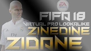 FIFA 18 | VIRTUAL PRO LOOKALIKE TUTORIAL - ZINEDINE ZIDANE