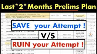 What To Do In Last *2 Months* For Prelims 2025| Last 2 Months Prelims Strategy#ias  #thinkbasicfolks