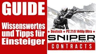 SNIPER GHOST WARRIOR CONTRACTS  TIPSS & WISSENSWERTES FÜR EINSTEIGER  Guide Deutsch 