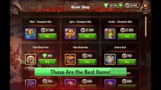 Hero Wars — Titan Brawls Merchant From Clash of the Titans, Best Items to Buy