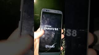 Samsung Galaxy S8 G950 копия hard reset сброс настроек графический ключ пароль зависает тормозит