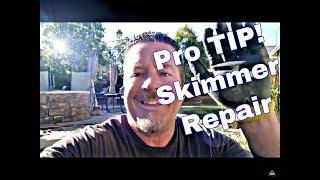 How to fix a pond skimmer - Columbia Water Gardens field tips