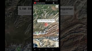 5.1 Earthquake Sary-Tash, Kyrgyzstan 5-6-20