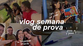 vlog: semana de prova na faculdade (correria e caos)