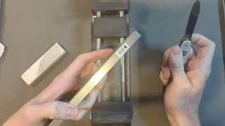 Are diamonds too hard and sharp for sharpening soft steels? Pt 1.