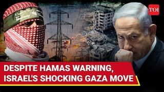 Israel's BOLD Anti-Trump Move? Electricity Snapped In Gaza Despite Hamas Warning | 'Time For Action'